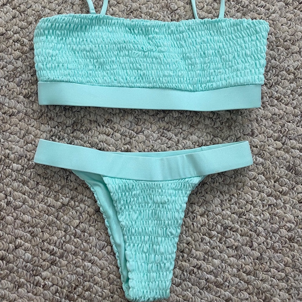 Powder blue Lahana bikini